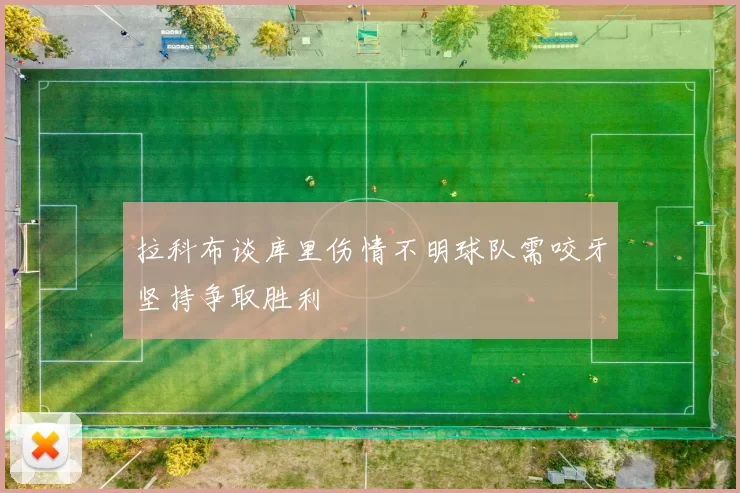拉科布谈库里伤情不明球队需咬牙坚持争取胜利